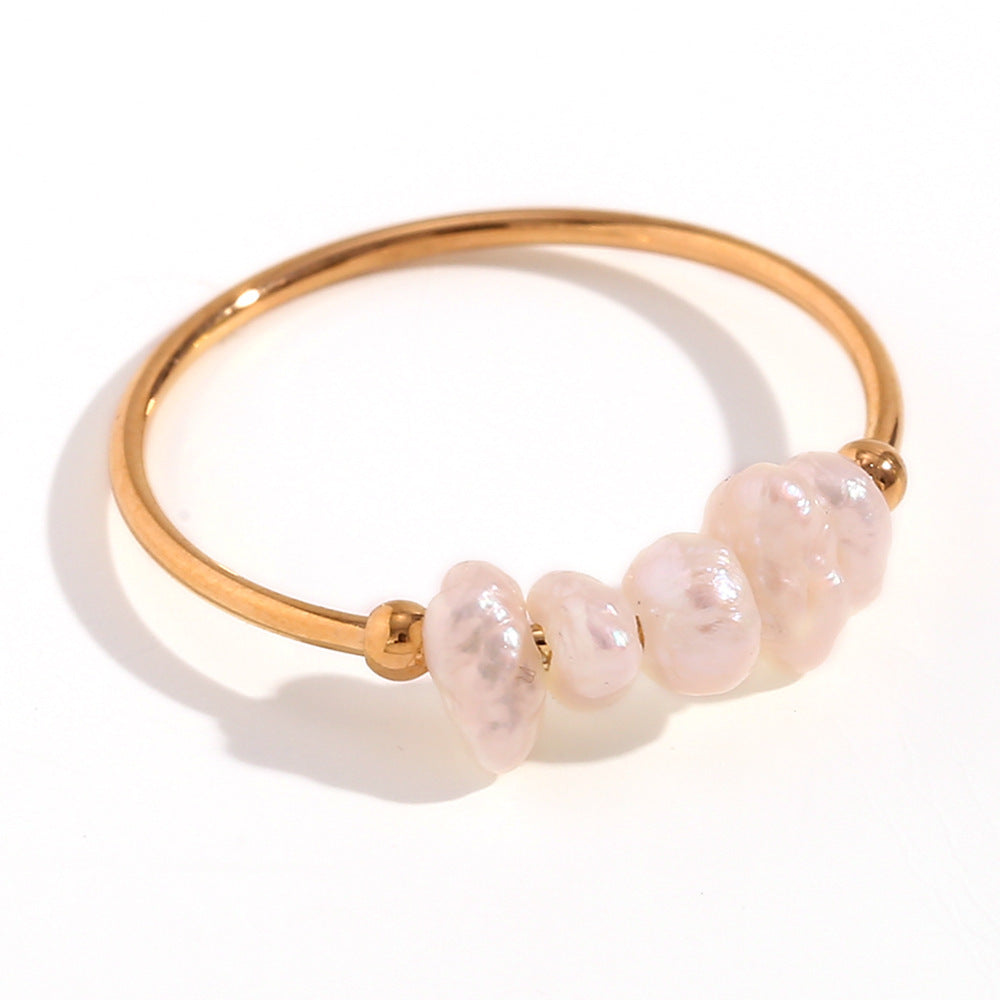 Ariel Mini Pearl Ring