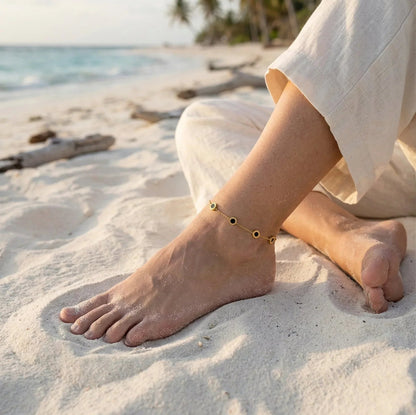 Mae Gold Anklet
