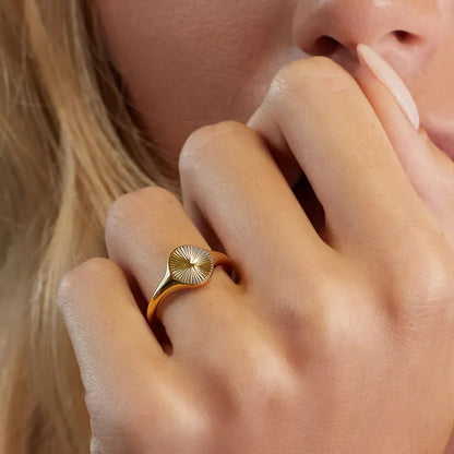 Ellie® Sunburst Rising Ring