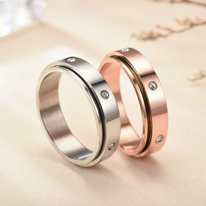 Spins Love Ring
