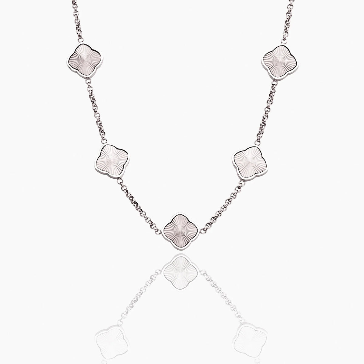 Clover  Sunburst Necklace